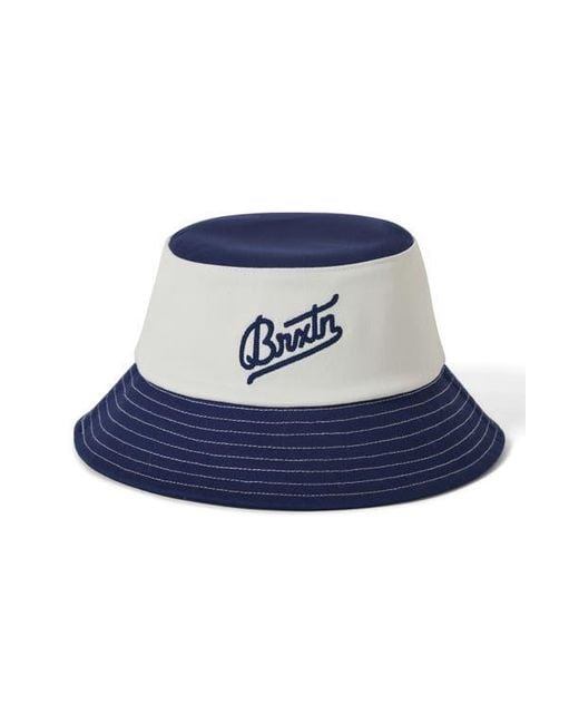 Brixton Blue Eldon Packable Bucket Hat for men