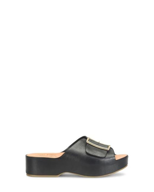Kork-Ease Gray York Platform Slide Sandal