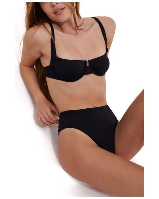 Flirtt Gottex Natural Solid Underwire Bikini Top