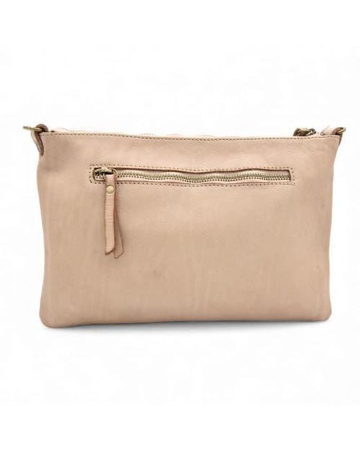 Bolsa Nova Natural Boho Clutch