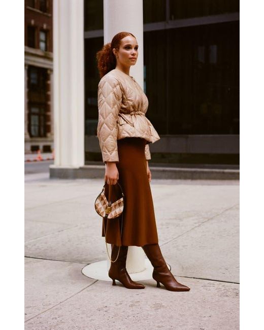 Dolce Vita Brown Auggie Pointed Toe Knee High Boot