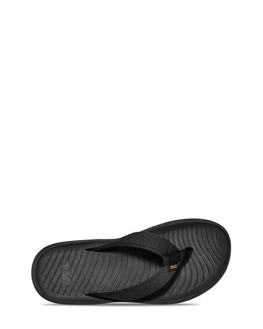 Teva Black Hurricane Flip Flop for men