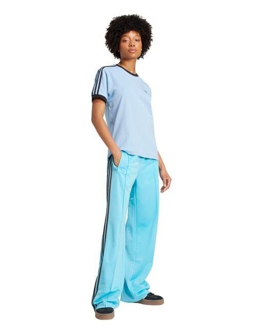 Adidas Blue Firebird Recycled Polyester Track Pants