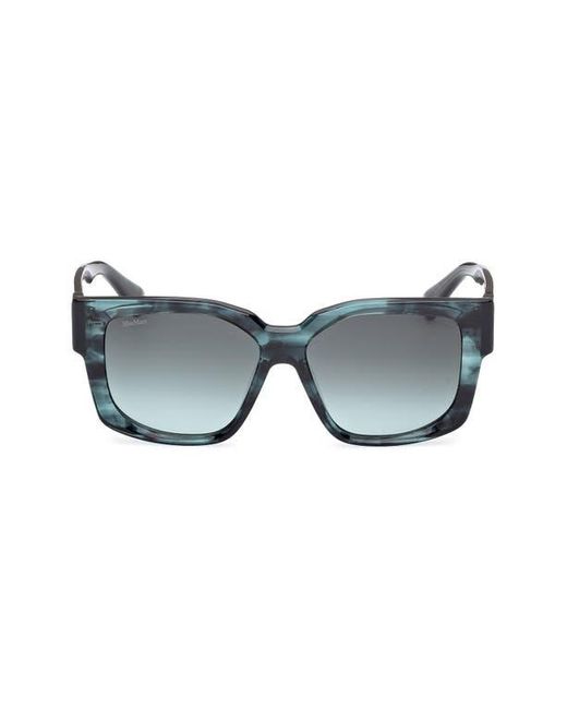 Max Mara Multicolor Glimpse 54Mm Round Sunglasses