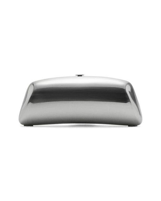 Mango Metallic Frame Clutch