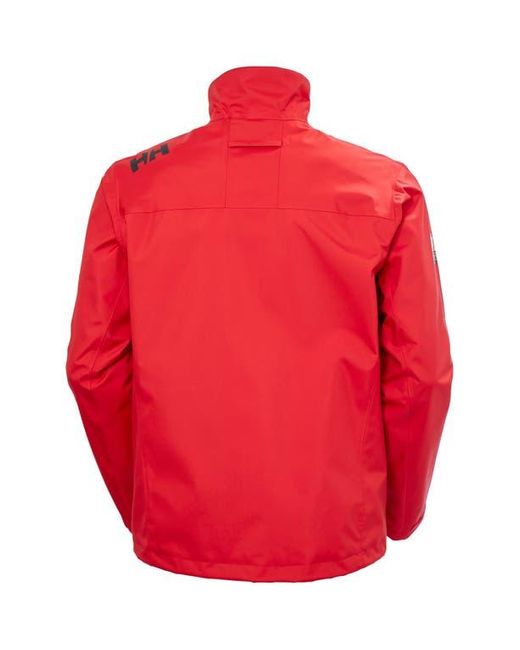 Helly Hansen Red Crew 2.0 Waterproof Sailing Jacket for men