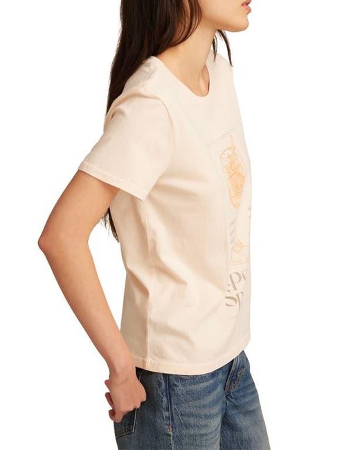Lucky Brand Natural Aperol Spritz Cotton Graphic T-Shirt
