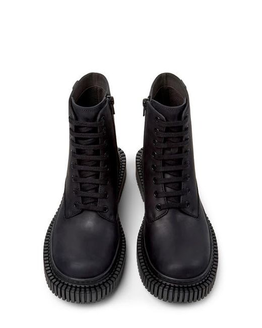 Camper Black Pix Berlin Combat Boot