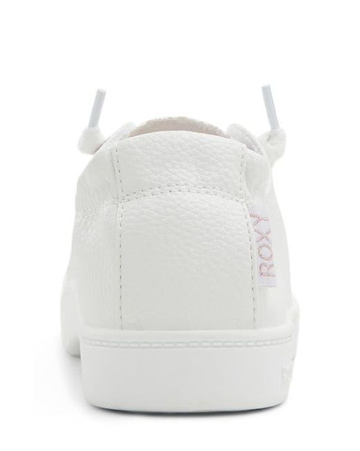 Roxy White Bayshore Plus Lx Sneaker