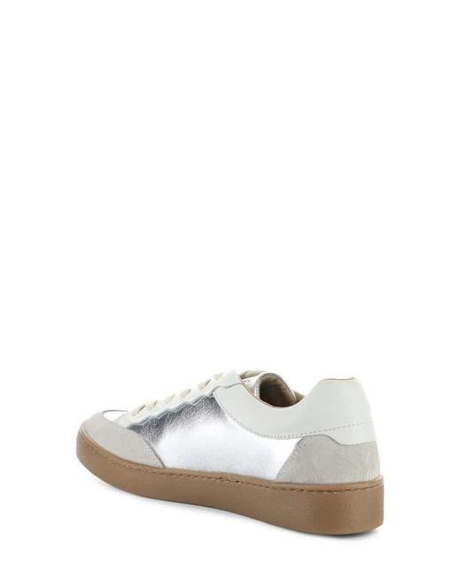 Bos. & Co. White Myra Platform Sneaker