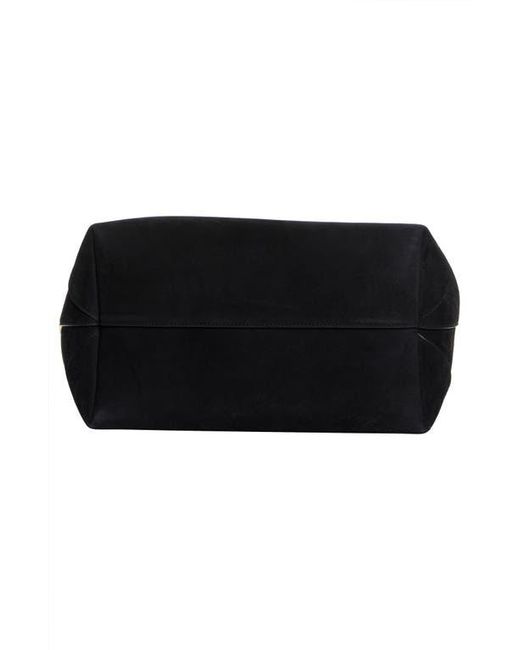 Ferragamo Origami Suede Hobo Bag in Black | Lyst