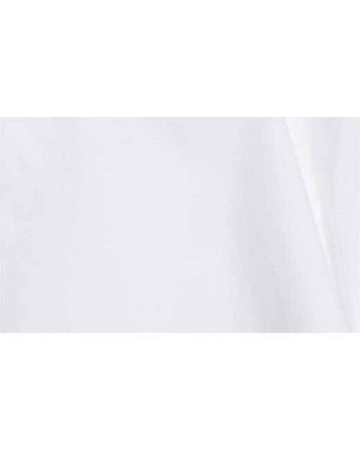 Maison Margiela White Oversize Décortiqué Raw Hem Button-up Shirt