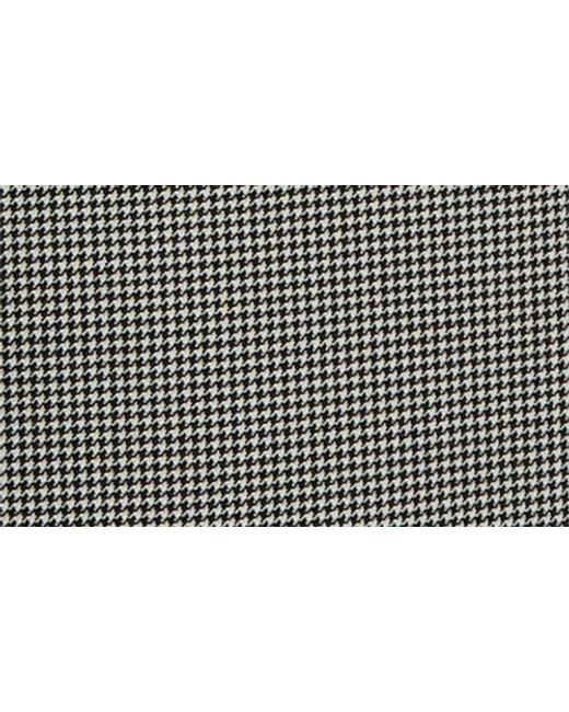 Alexander McQueen Gray Houndstooth Check Double Breasted Wool & Mohair Coat