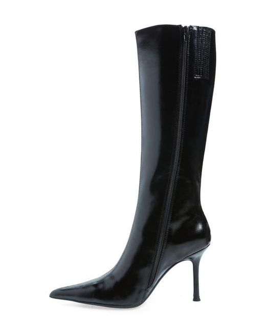 Jeffrey Campbell Black Darling Pointed Toe Boot