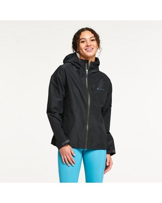 COTOPAXI Black Cielo Rain Jacket