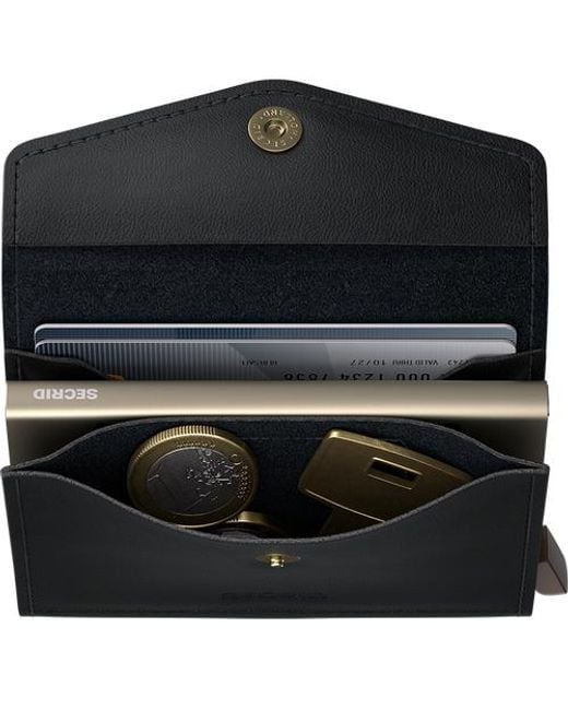 Secrid Black Envelope Wallet Original