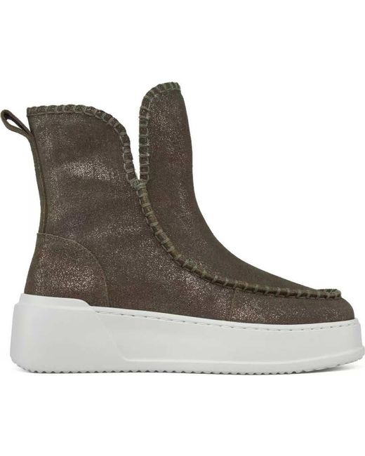 JSlides Footwear Women's Brown Jaja Sneaker