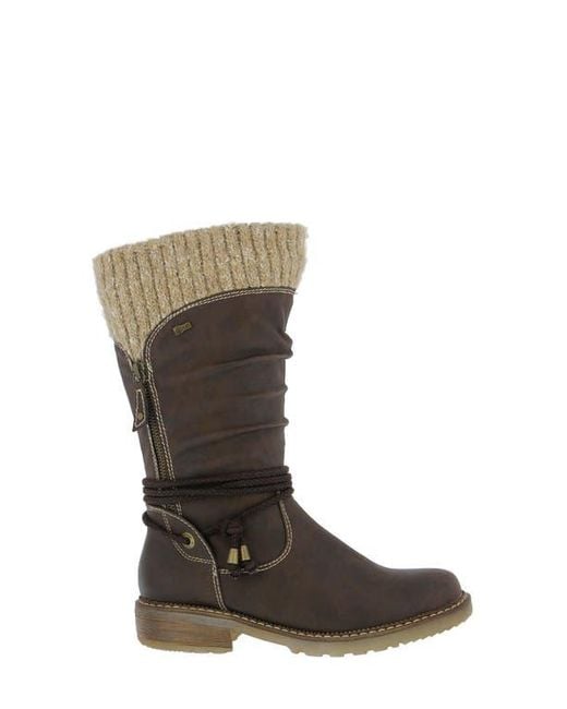 Spring Step Brown Acaphine Water Resistant Boot