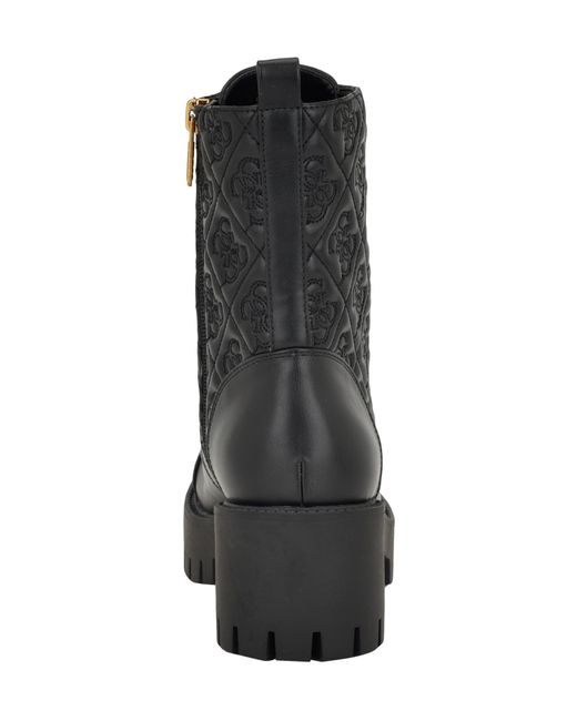 guess booties black