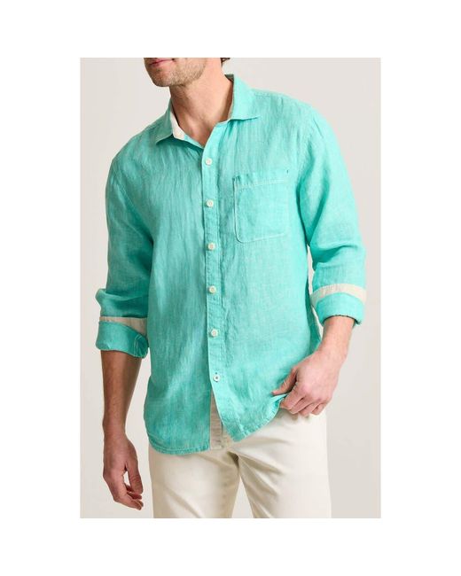 Tommy Bahama Green Paradise Breezer Linen Button-Up Shirt for men
