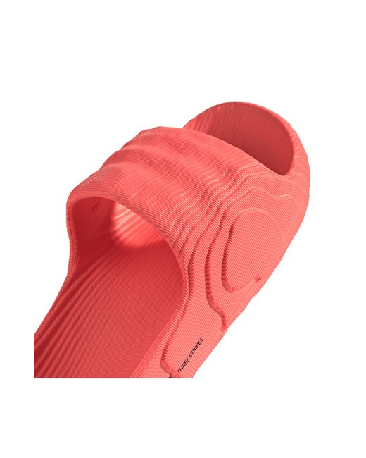 Adidas Red Adilette 22 Slide Sandal