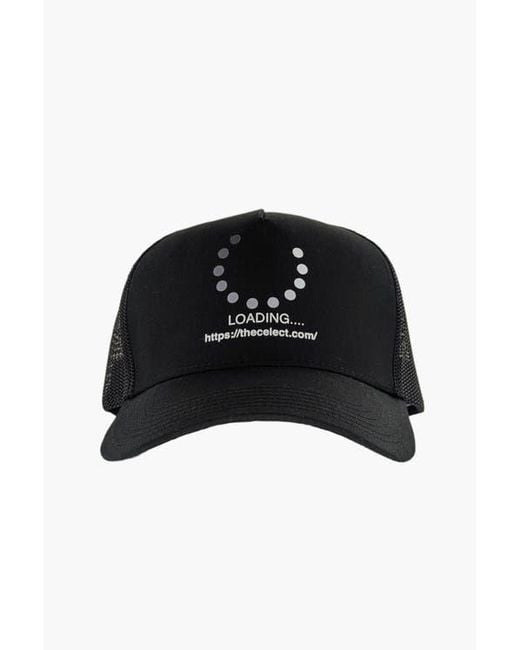 The Celect Black Loading Mid Profile Cap