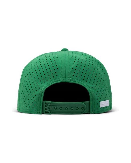 Melin Green Trenches Icon Hydro Performance Snapback Hat for men