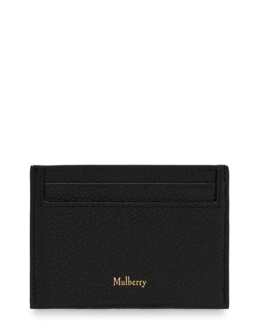 Mulberry Black Leather Card Case