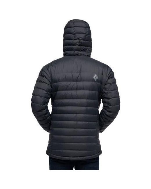 Black Diamond Blue Access Down Hooded Jacket for men