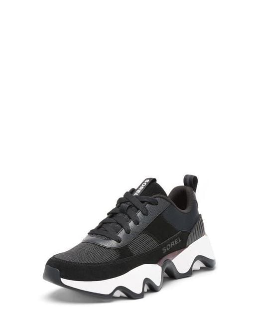 Sorel Black Kinetic Impact Ii Wonder Lace Sneaker
