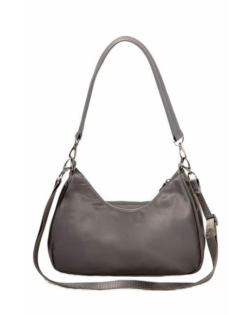 Baggallini Gray Savannah Crossbody Bag