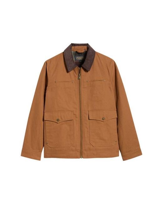 Pendleton Brown Carson City Cotton Canvas Ranch Jacket for men