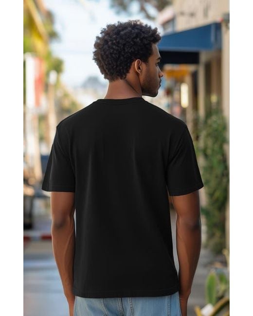 Alix Black Astronaut Tee for men
