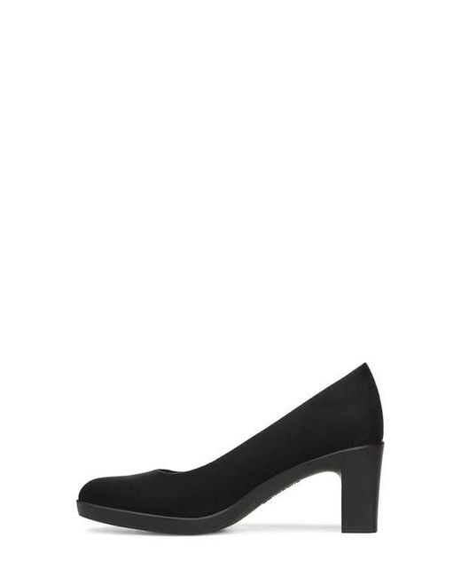LifeStride Black Elevate Platform Pump