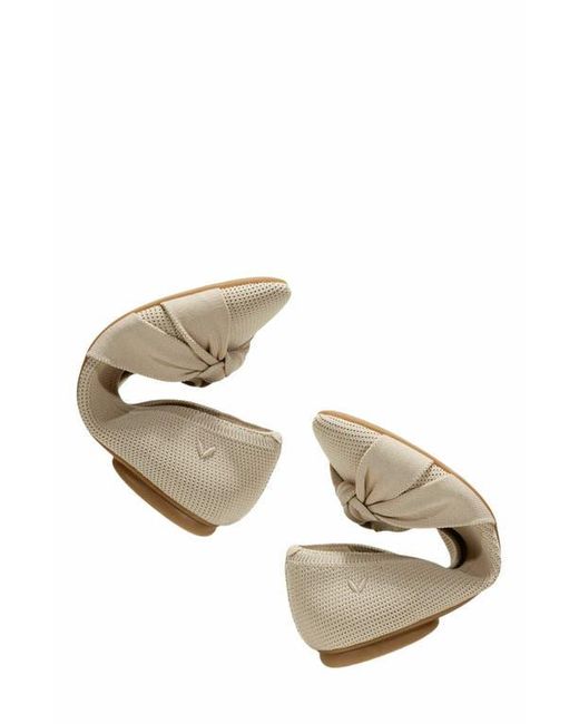 VIVAIA Natural Toe Knotted Flats