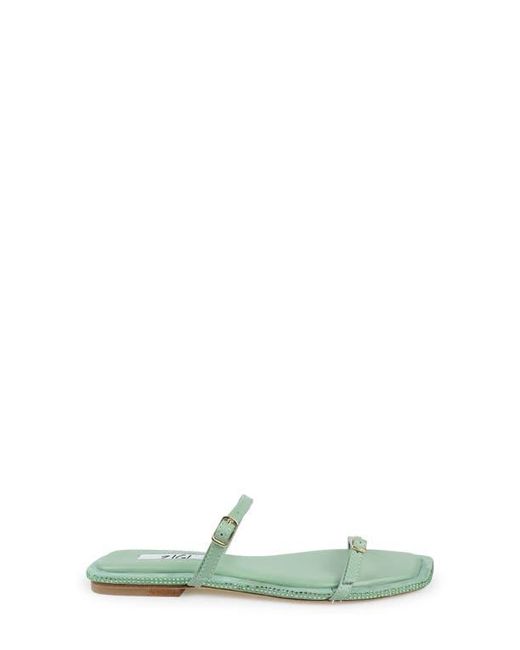 Zigi Green Two-Strap Sandal