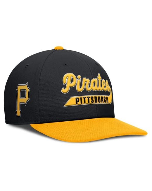 Nike Blue Pittsburgh Pirates Pro Performance Snapback Hat for men