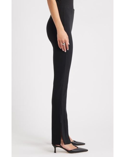 slim fit dress slacks Shop zwarte stretchbroeken – GINGTTO