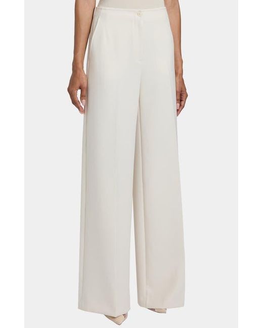 Santorelli White Lily Wide Leg Pant