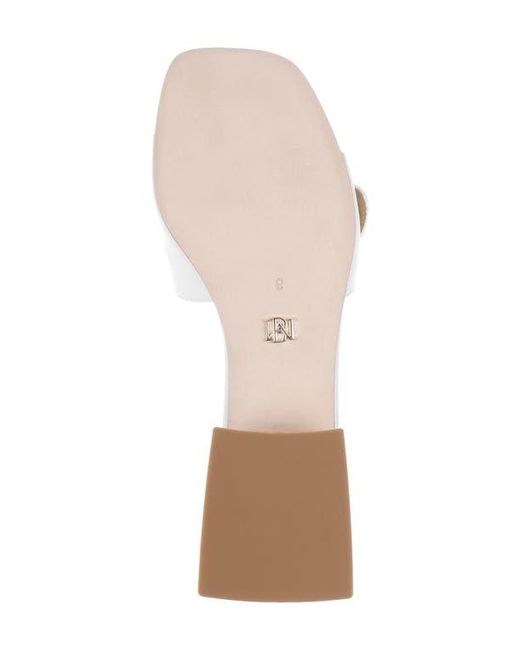 Badgley Mischka White Odalys Sandal