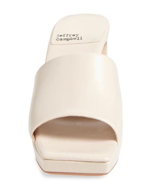 Jeffrey Campbell Natural Dress Code Sandal