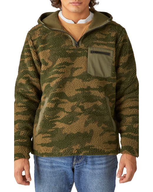 Lucky brand camo sweatshirt Clearance