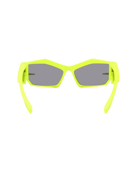 Givenchy Yellow Giv Cut 69mm Oversize Geometric Sunglasses for men