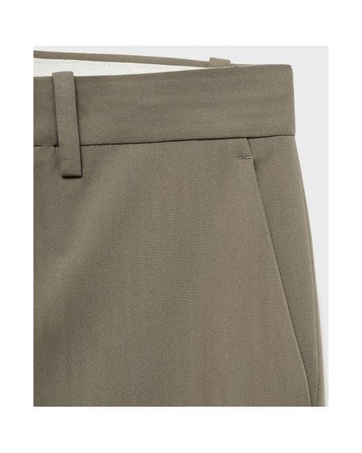 Mango Natural Microstructured Tailored Pants for men