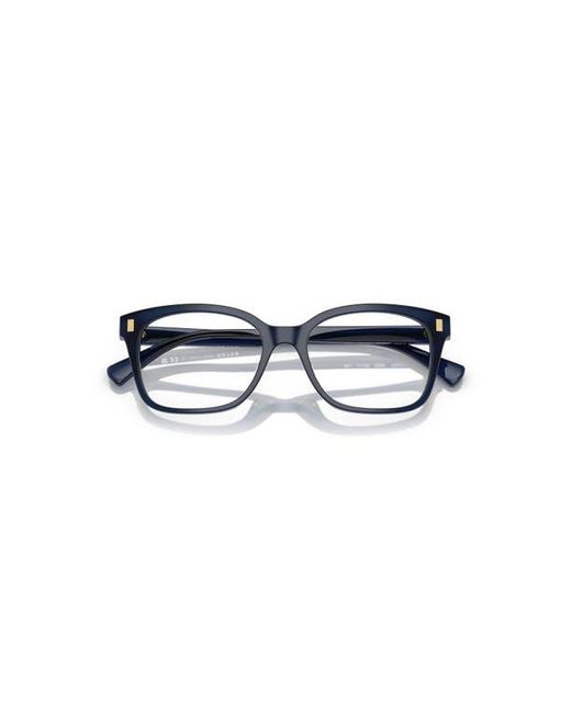 Ralph Blue 53Mm Rectangle Optical Glasses