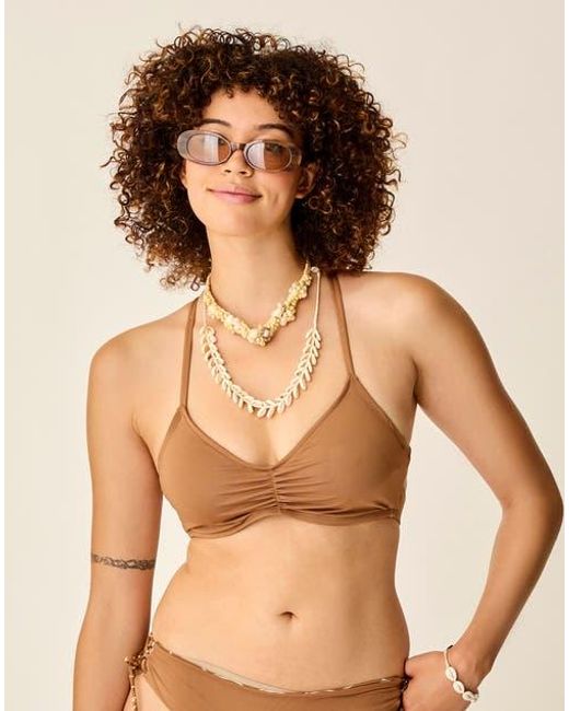 Carve Designs Brown Camari Top D Cup
