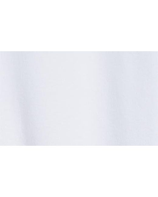 Sporty & Rich White Ny 94 Long Sleeve Cotton T-Shirt