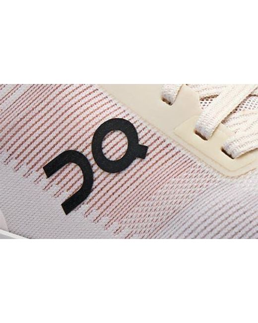 On Shoes White Cloud Push Sneaker