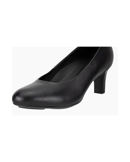Ecco Black Elevate 55 Pump
