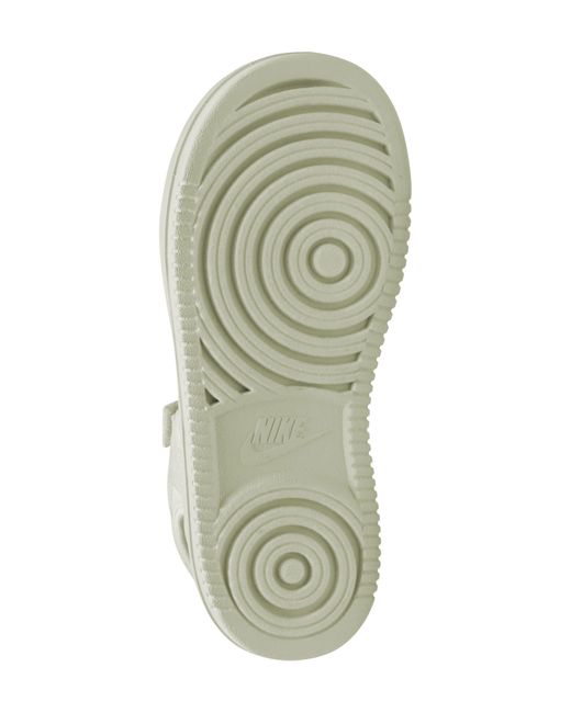Nike White Icon Classic Platform Sandal